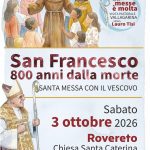 Visita Pastorale: Santa Messa "San Francesco - 800 anni dalla morte